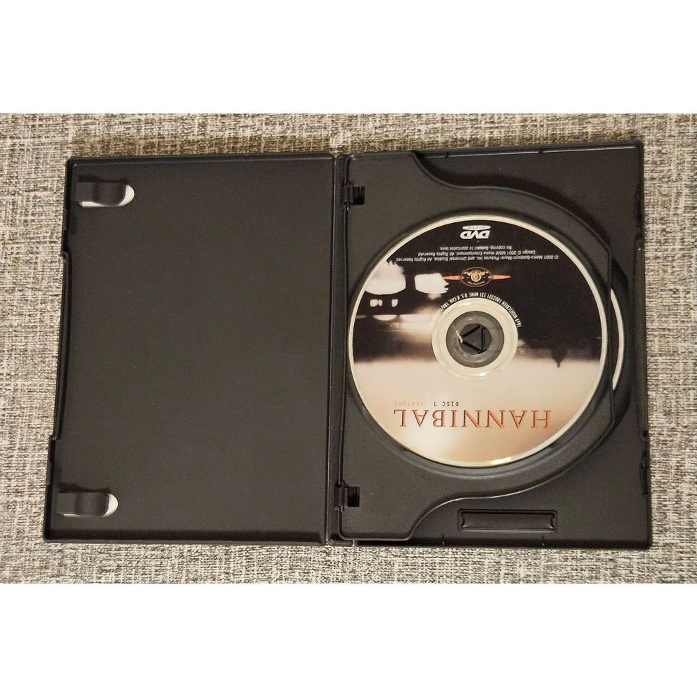 Hannibal (DVD, 2001, 2-Disc Set, Special Edition) Pre-owned Untested Classic - Picture 3 of 4